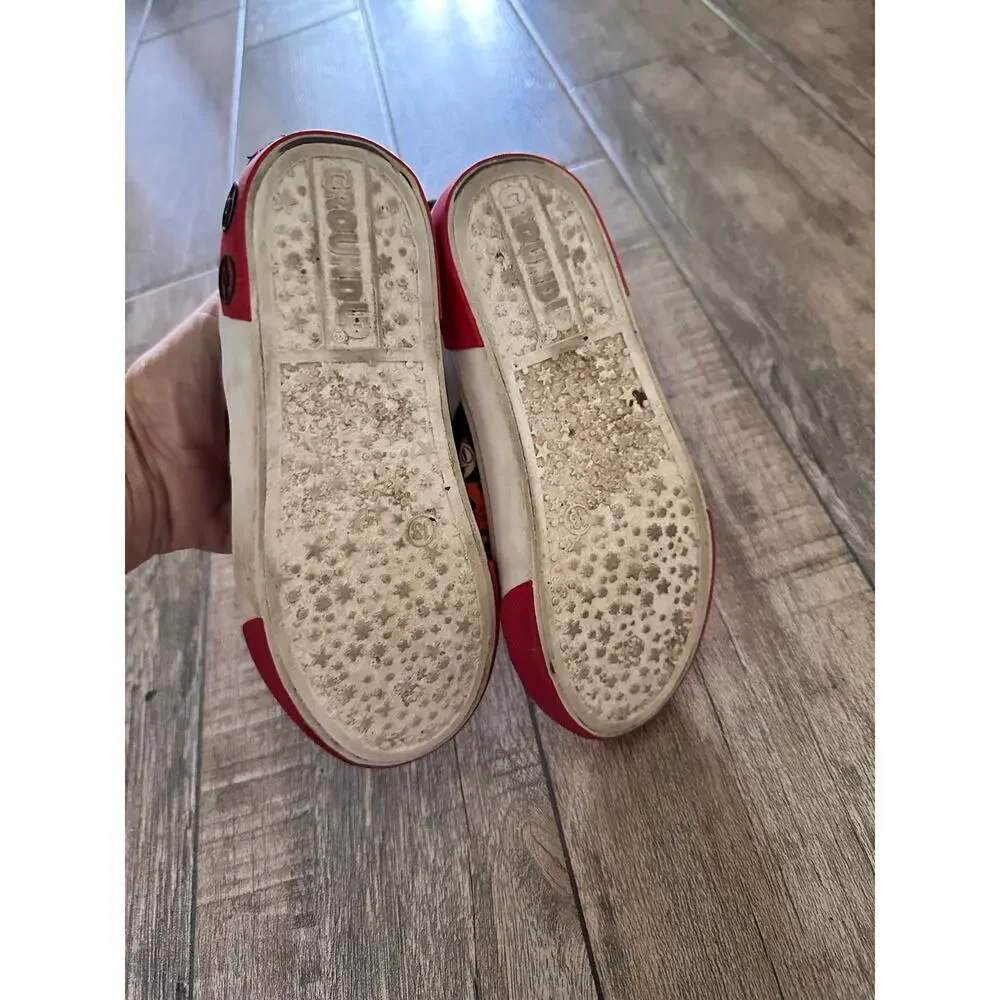 Pokemon Boy's The Original Four Types Low Top Slip On Shoes Size 13